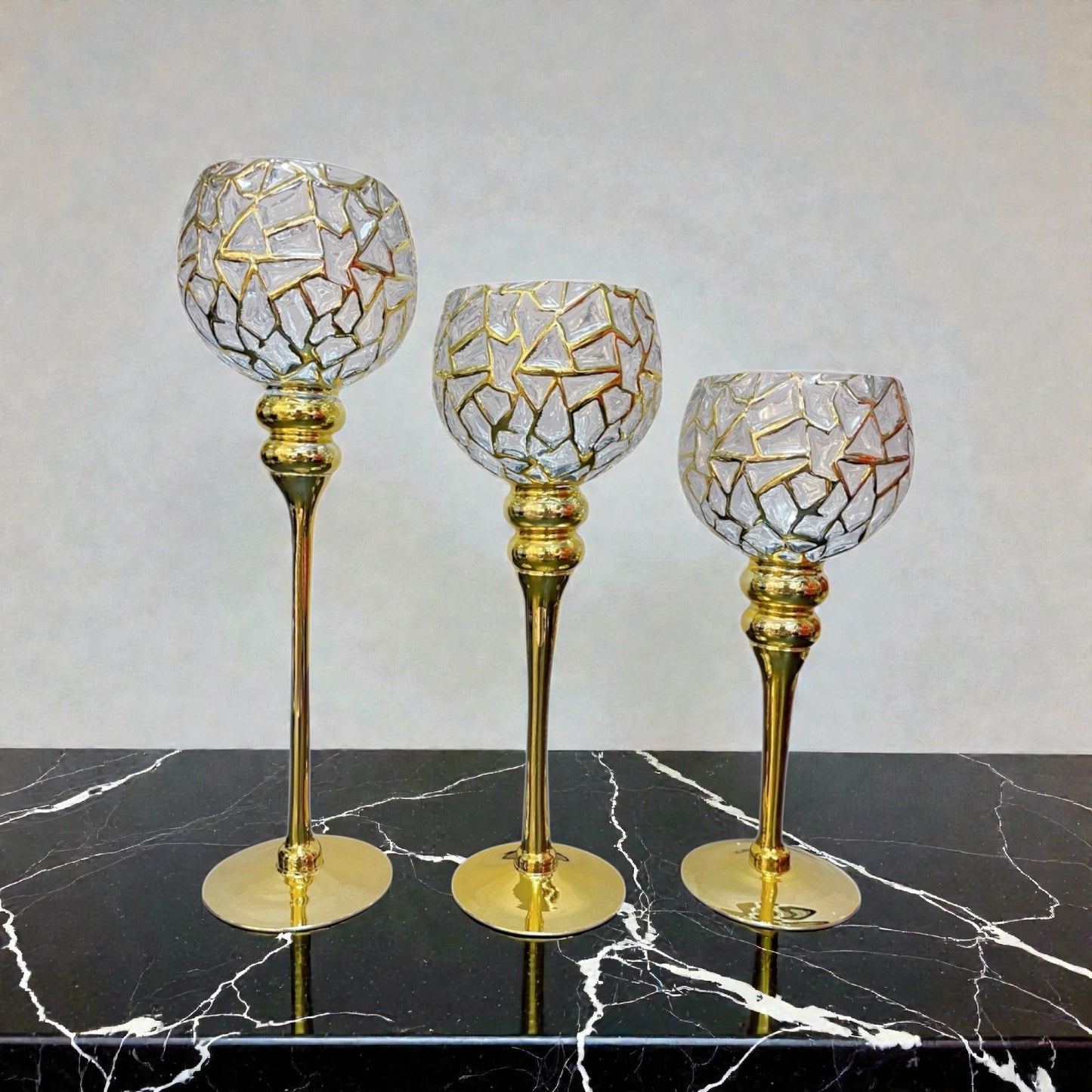 Candelabros de cristal