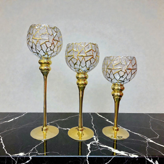 Candelabros de cristal