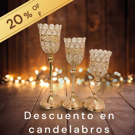 Candelabros en oferta