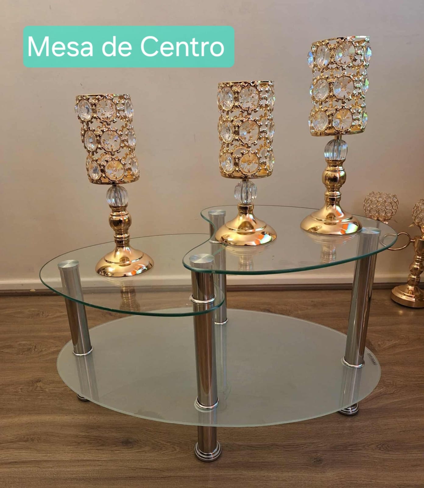 Mesa de centro blanca