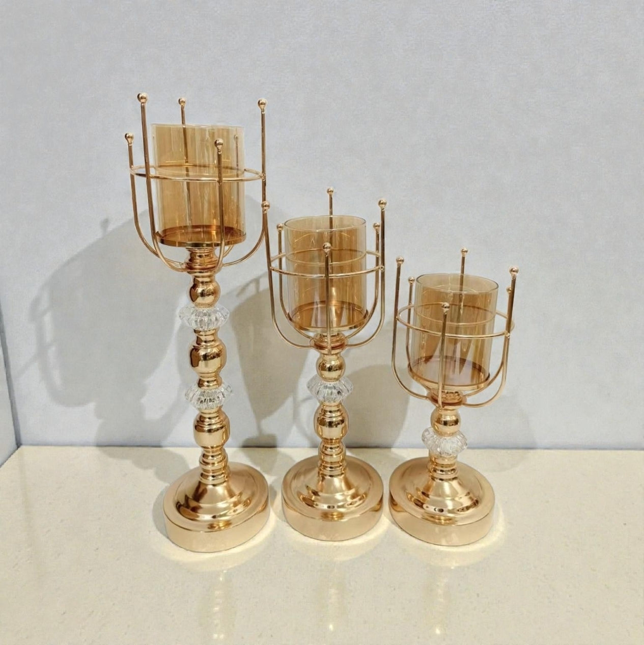 Decoración de candelabros