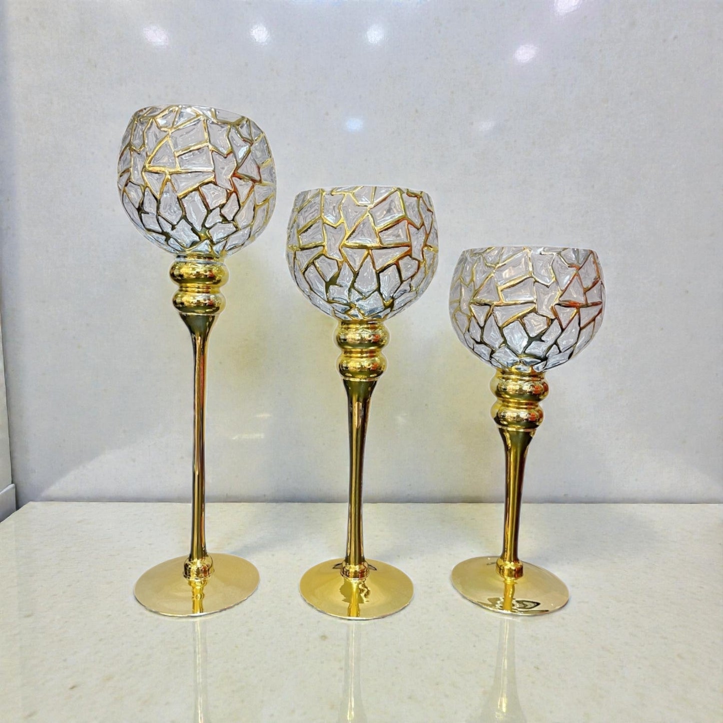 Candelabros de cristal